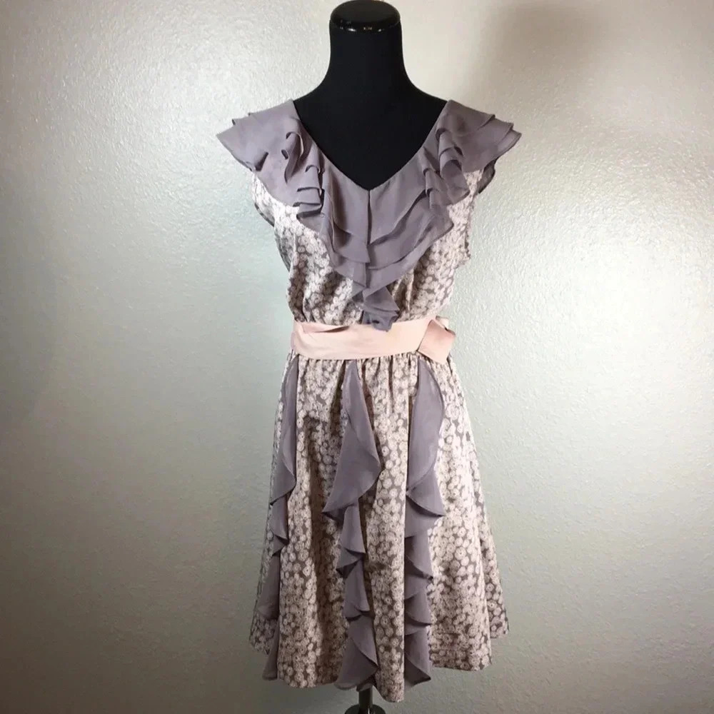 Ruffle‎ Sleeveless Dress by Lauren Conrad